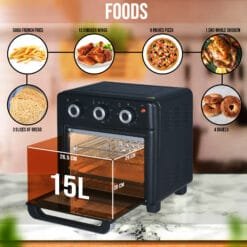 Alternative view of Belaco 15L Air Fryer Toaster Oven