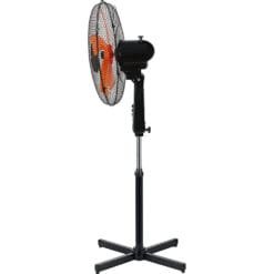 Alternative view of Belaco 16 inch Stand Fan - Oscillating - 5 Blade - Black