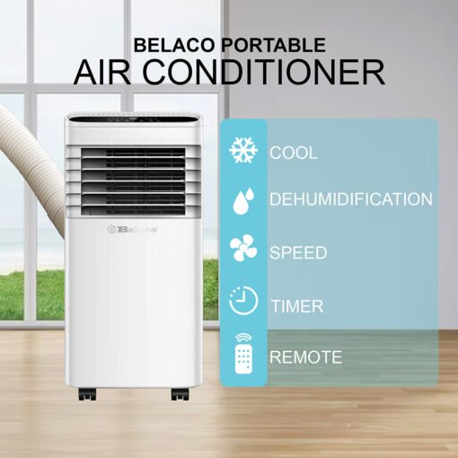 Belaco 9000BTU Portable 4-in-1 Air Conditioner - Belaco