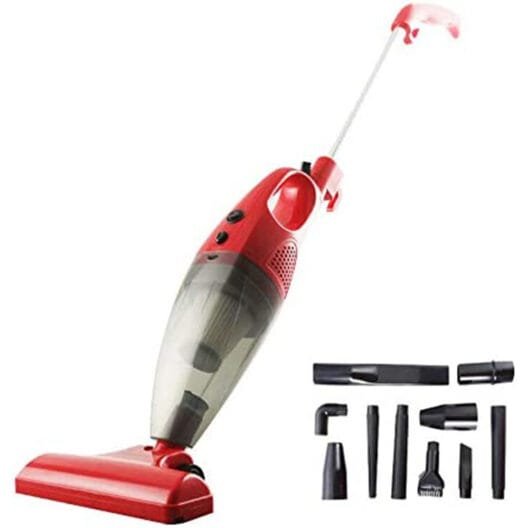 Belaco All in 1 corded Upright Vacuum Cleaner - Red