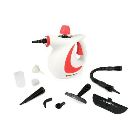 Multipurpose Steam Cleaner, Handheld with Steamer & Accessories Red portable