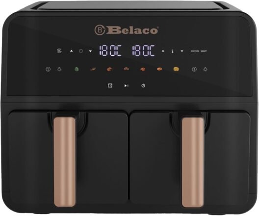 Belaco Air Fryer 9L Dual Zone