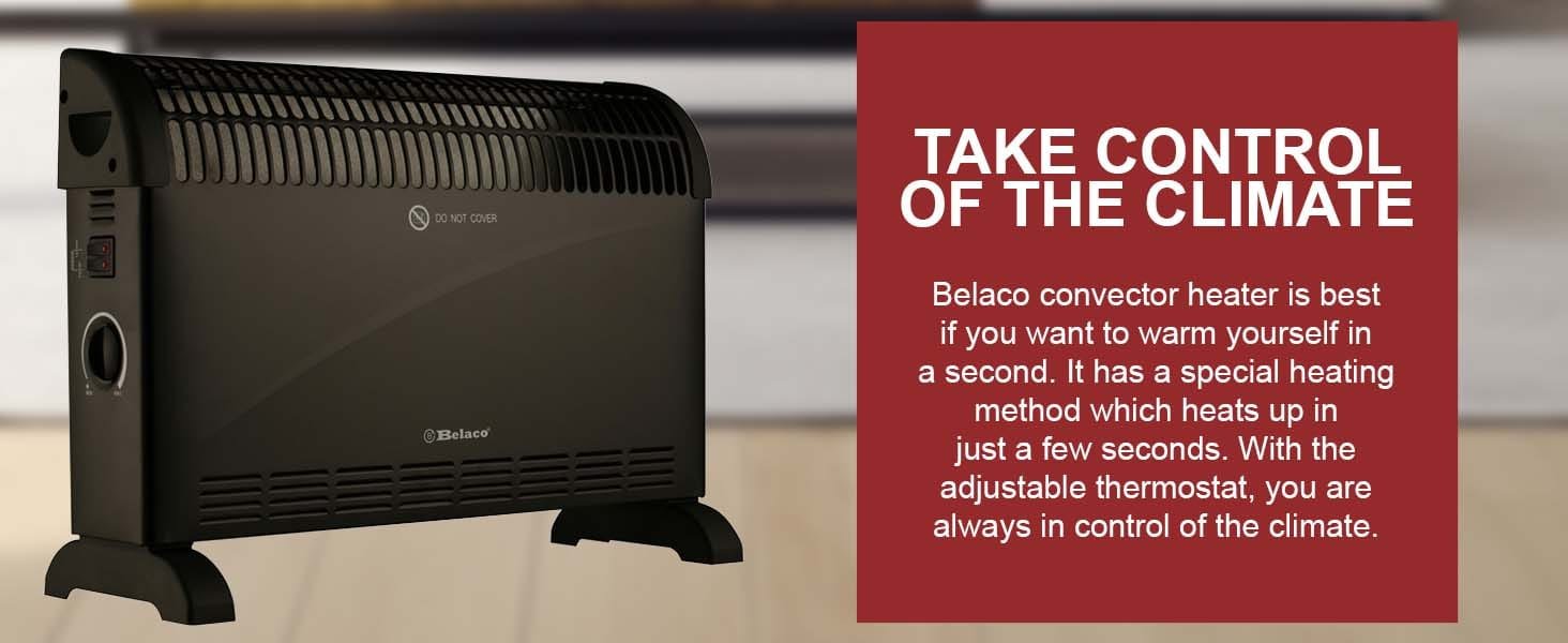 Electric
Convector Heater
Heading Fast heating