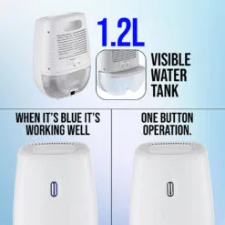 Alternative view of Belaco BDD01L Dehumidifier: Efficiently Combat Damp and Mould