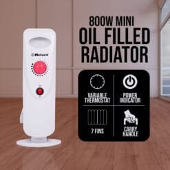 Alternative view of Belaco BEL-OH225 Mini Oil Filled Radiators