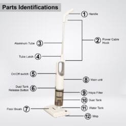Alternative view of Belaco Dual Hoover Vacuum Cleaner: A Versatile Cleaning Solution