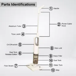 Alternative view of Belaco Dual Hoover Vacuum Cleaner: A Versatile Cleaning Solution