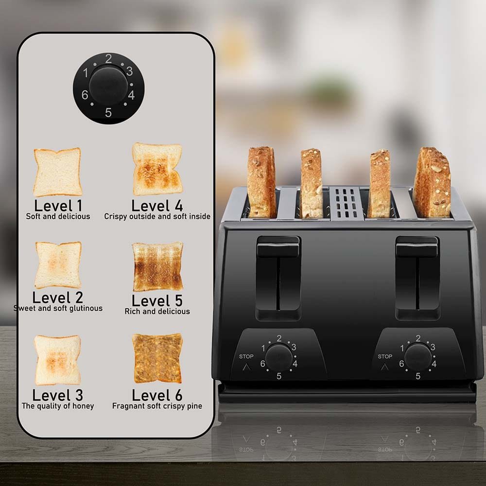 4 slice toaster
