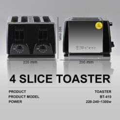 4 slice toaster